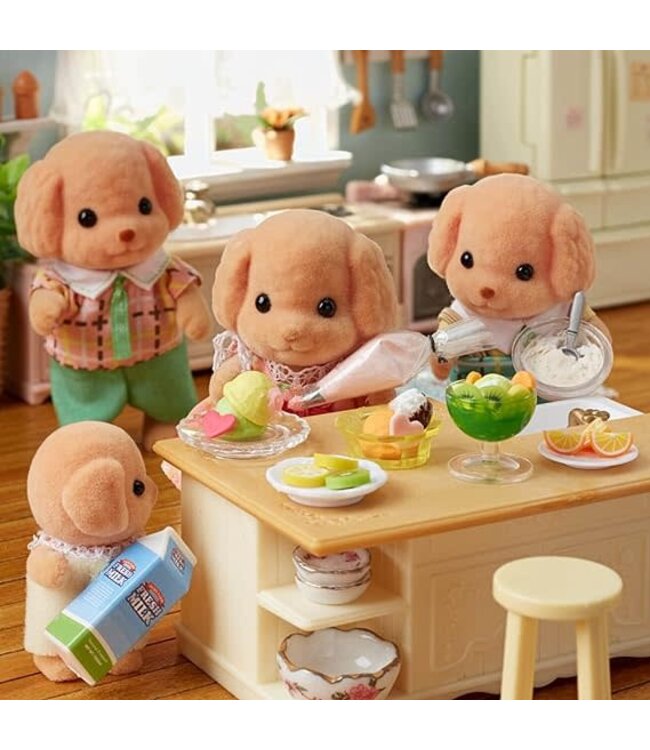 Epoch Calico Critters Toy Poodle Family