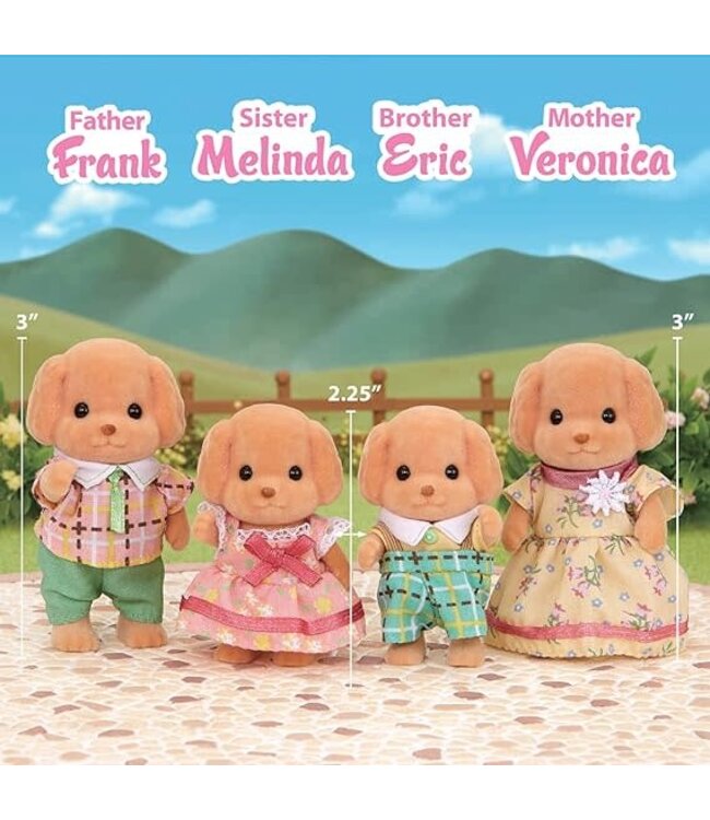Epoch Calico Critters Toy Poodle Family