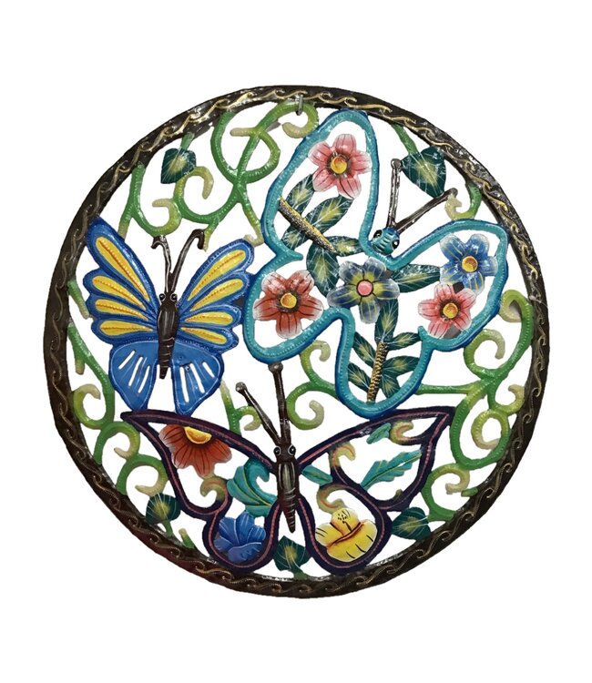 Painted Fluttering in the Garden