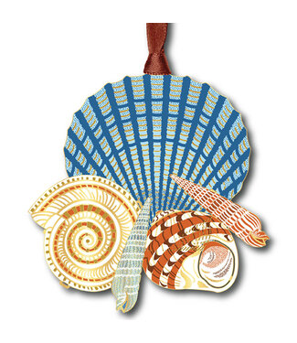 Beacon Design Seashells On the Shore Beacon Design USA Made Ornament