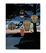 Oval 40CM  Paisley Lantern Green Lumiz LED Light With Remote Control