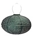 Oval 40CM  Paisley Lantern Green Lumiz LED Light With Remote Control