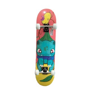 Yocaher Skateboards Graphic Complete Skateboard 7.75 PIKA Series Bulbi