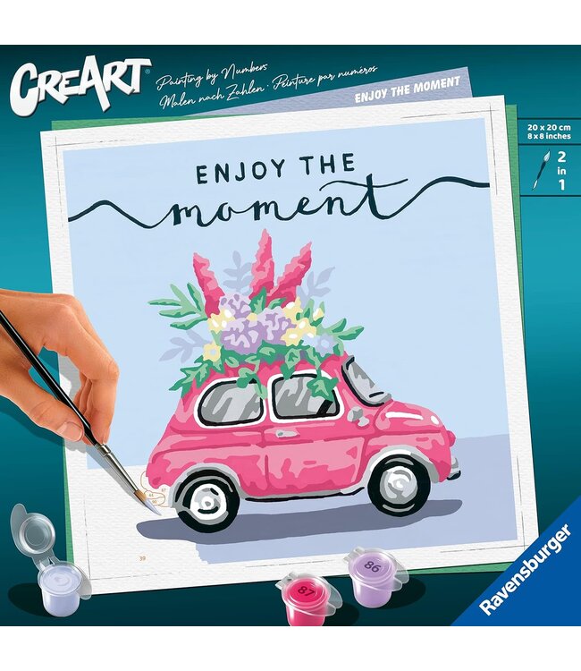 Ravensburger CreArt Enjoy the Moment Paint by Numbers - Breazy Beach
