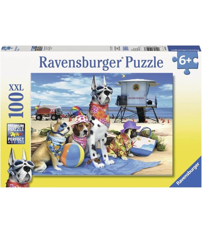 Ravensburger No Dogs on the Beach 100pc