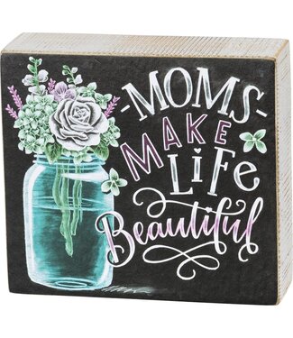 Primitives By Kathy Chalk Sign  Beautiful Mom