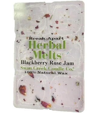 Swan Creek Candle Co Herbal Melts Blackberry Rose Jam