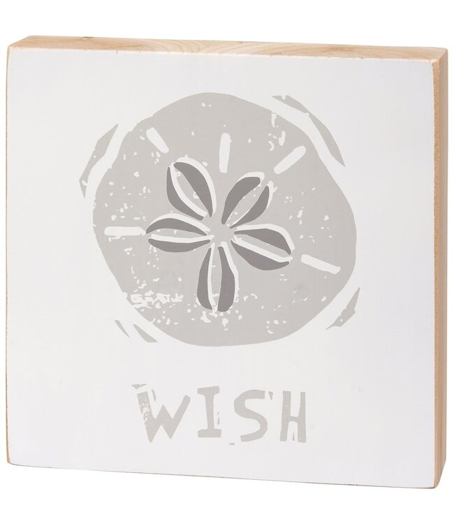 Primitives By Kathy Block Sign Wish