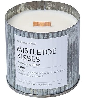 Anchored Northwest Mistletoe Kisses Rustic Vintage