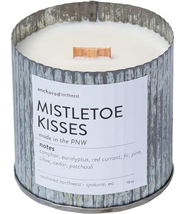 Anchored Northwest Mistletoe Kisses Rustic Vintage