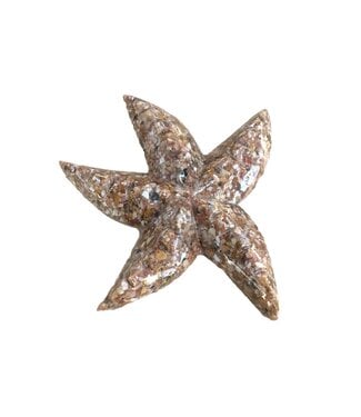 SS Handcrafted Art LLC Recycle Marble Resin Starfish 5Inch