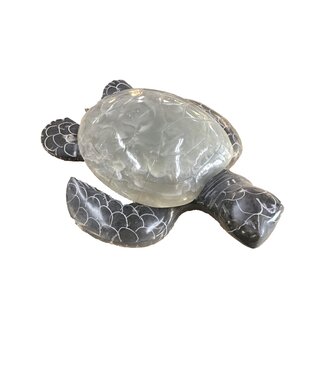 SS Handcrafted Art LLC Marble Turtle Jewelry Box 5Inch