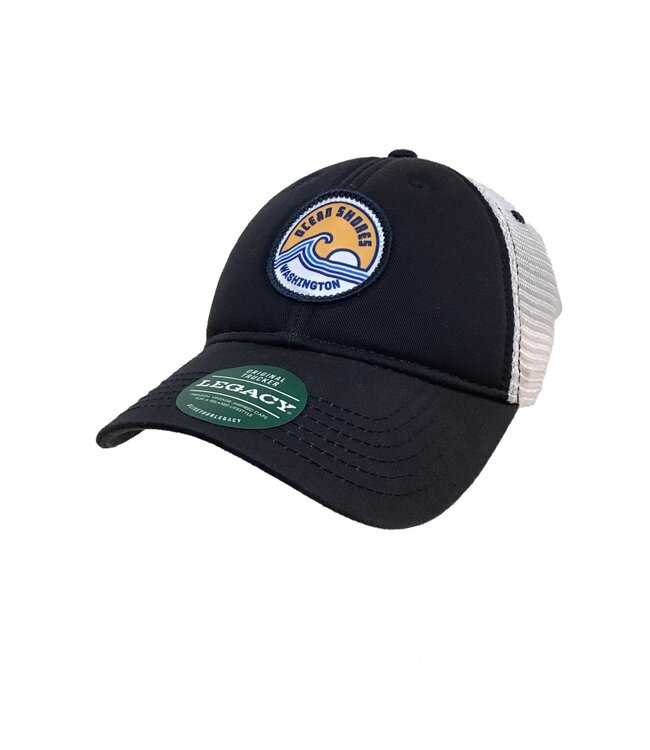 Legacy Original Trucker Adjustable Ocean Shores Circlescape Navy