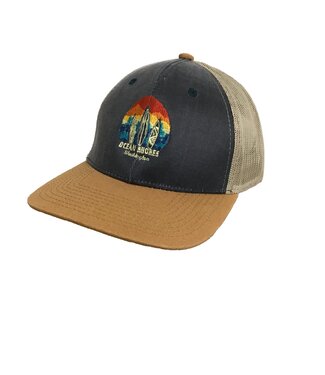Lone Rock Clothing Hat Step A Surf Embroidery