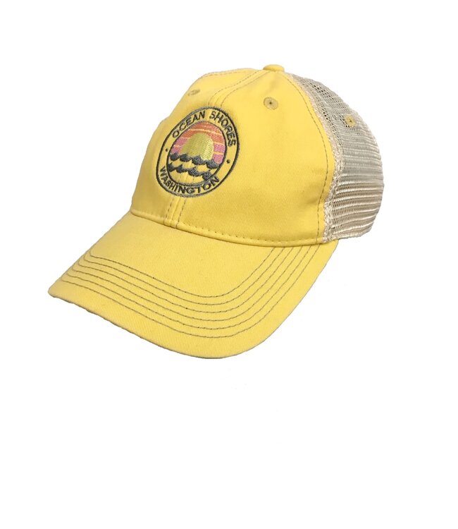 Lone Rock Clothing Lone Rock Hat Grey Scale Waves Embroidery