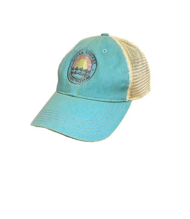 Lone Rock Clothing Lone Rock Hat Grey Scale Waves Embroidery