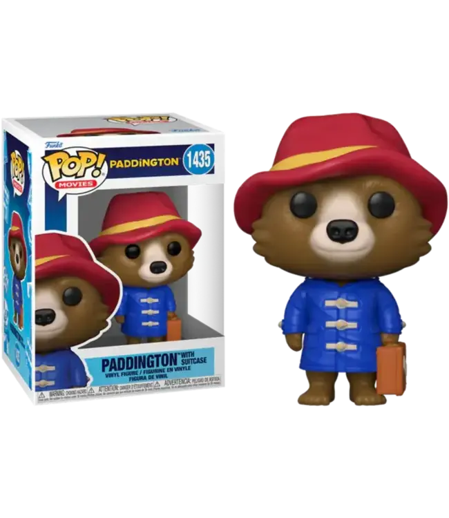 EE Distribution Paddington With Suitcase Funko Vinyl Pop Figure