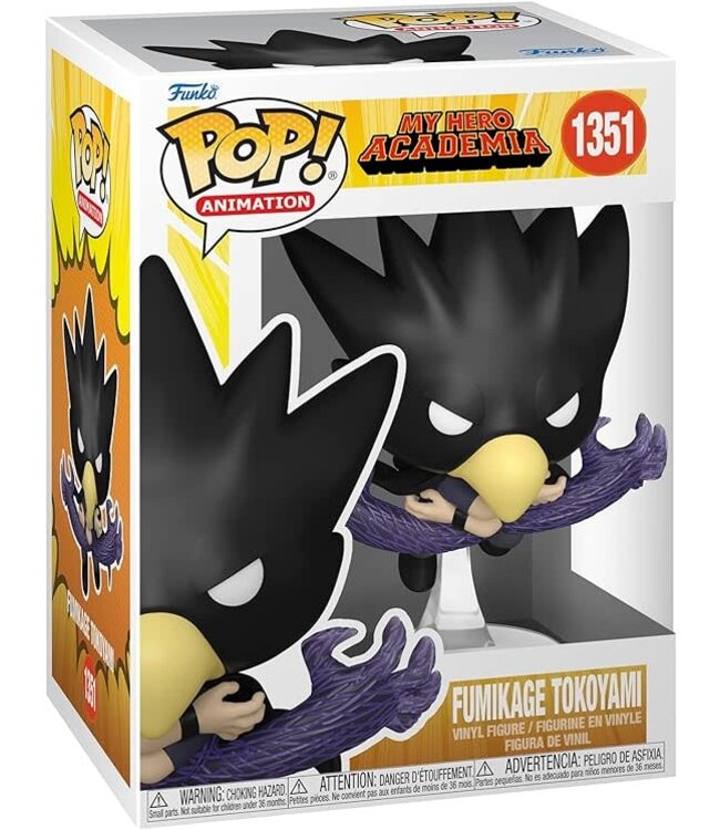 EE Distribution My Hero Academia Tokoyami Pop Vinyl Figure