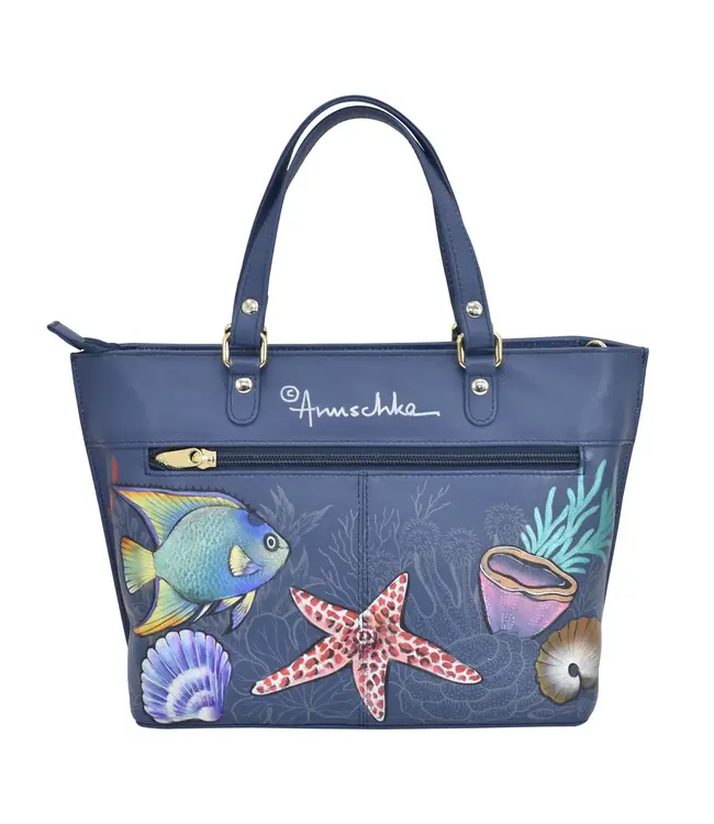 Leather Handbag Mystical Reef