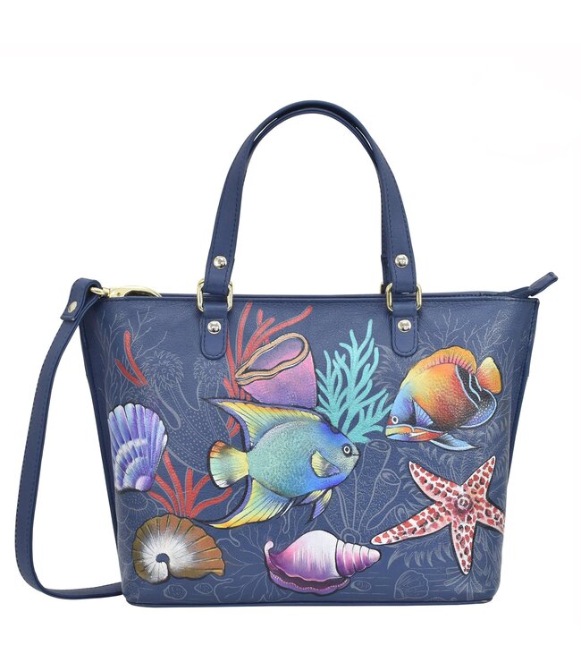 Leather Handbag Mystical Reef