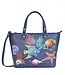 Leather Handbag Mystical Reef