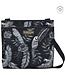 Anuschka Nylon Fabric Handbag Jungle Macaws