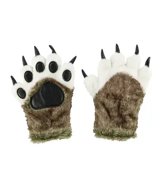 Lazy Ones Wolf Paw Mitts PM257