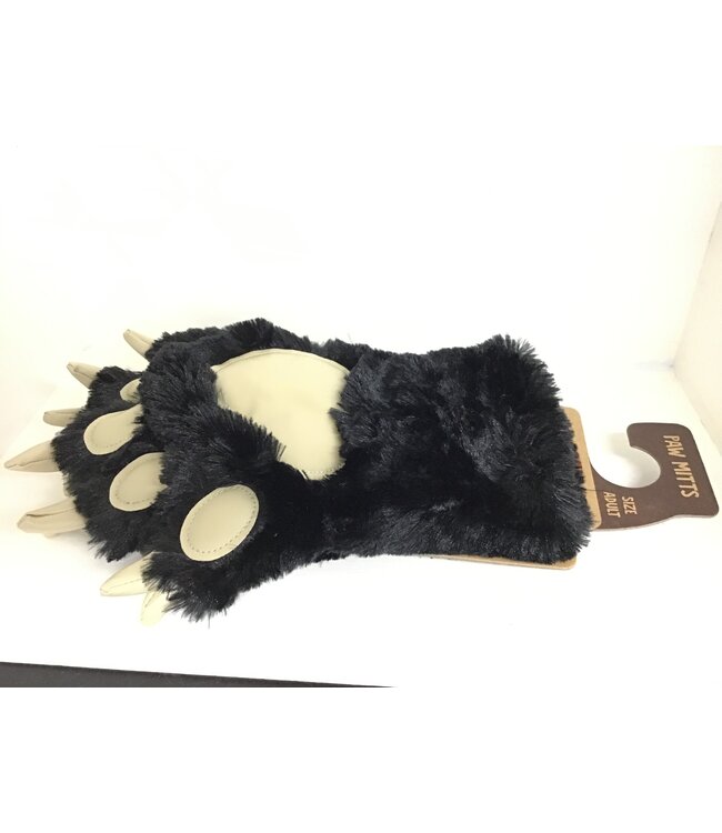 Lazy Ones Black Paw Mitts PM224