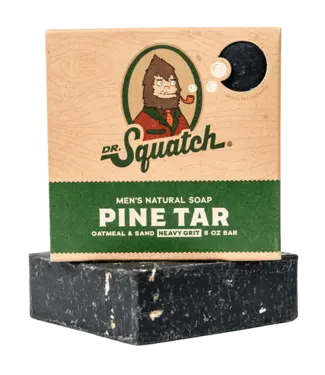 Dr. Squatch Soap Co. Pine Tar Bar Soap 5oz