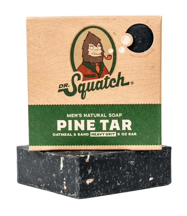 Dr. Squatch Soap Co. Pine Tar Bar Soap 5oz