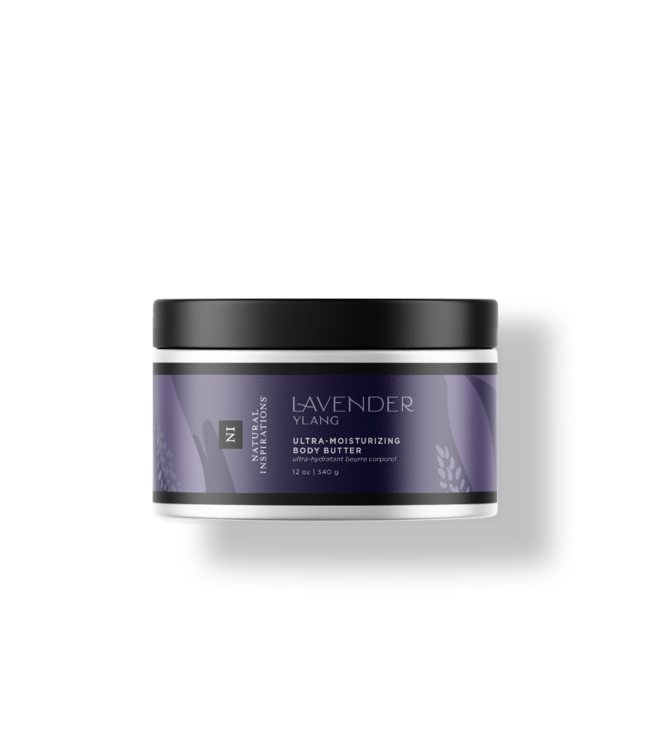 Body Butter 12oz Lavender Ylang