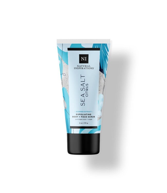 Face & Body Scrub 6oz Sea Salt Citrus