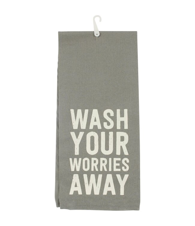 Primitives By Kathy Box Sign And Towel Set Toilet Paper