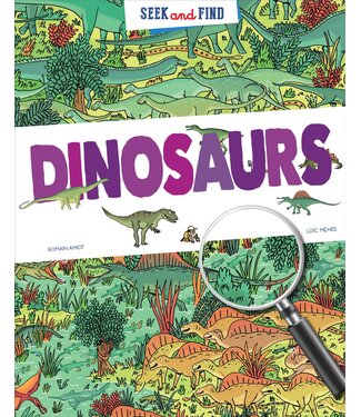 Peter Pauper Press Dinosaurs Seek And Find Book