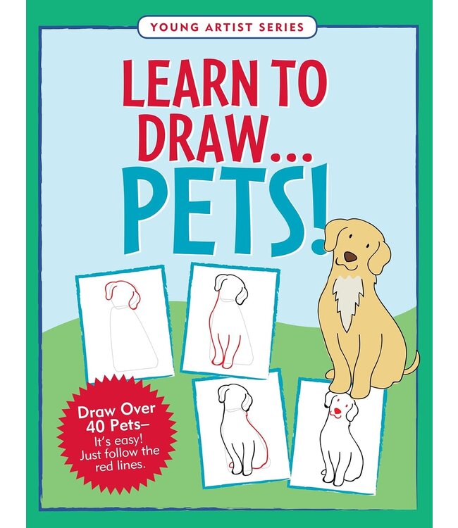 Peter Pauper Press Learn To Draw Pets