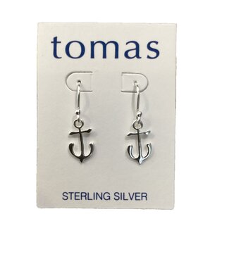 Tomas Anchor Hook Earrings Sterling Silver