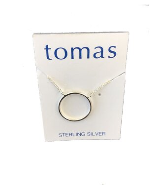 Tomas Circle Of Life Necklace Sterling Silver