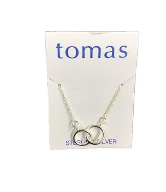 Tomas Forever Linked Necklace Sterling Silver