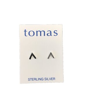Tomas V Studs Sterling Silver