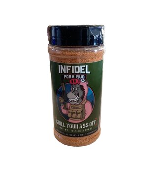 Grill Your Ass Off Infidel Pork Rub Seasoning Spices BBQ Sweet And Spicy