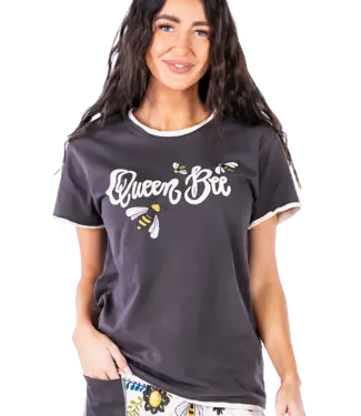 Lazy Ones Queen Bee PJ Tee