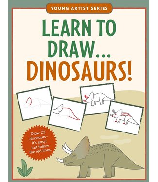 Peter Pauper Press Learn To Draw Dinosaurs