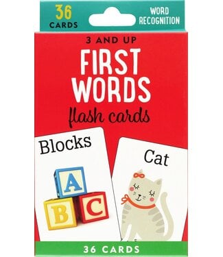 Peter Pauper Press Flash Cards First Words