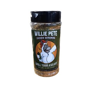 Grill Your Ass Off WILLIE PETE CHICKEN SEASONING 11oz Bottle