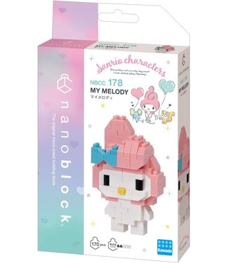 Bandai Namco Toys My Melody Ver. 2 Sanrio Nanoblock Character Collection Series