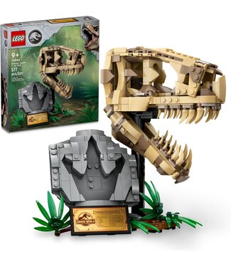 Lego (Toyhouse LLC) Dinosaur Fossils T-rex Skull 577pc