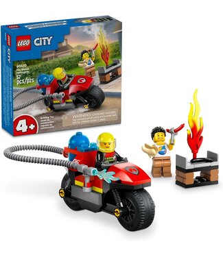 Lego (Toyhouse LLC) Fire Rescue Motorcycle 57pc