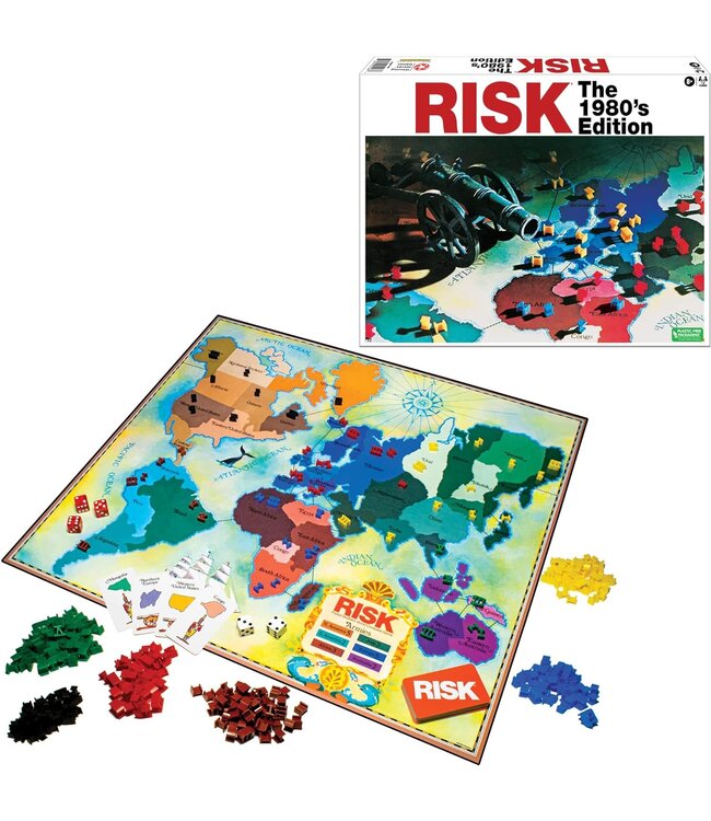 Winning Moves Risk 1980's Edition