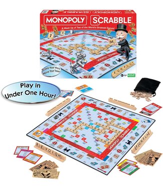 Winning Moves Monopoly Scrabble