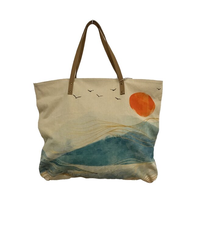 Cottn Curls Scenic Tote